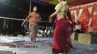 kameshwar Yadav comedy dance video [upl. by Esiocnarf556]