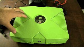 Rare Limited Edition Xbox Mountain Dew System Review  Gamester81 [upl. by Urana]