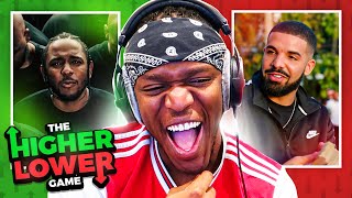 SIDEMEN HIGHER OR LOWER Spotify Streams [upl. by Penhall396]