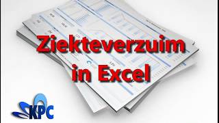 Ziekteverzuim in Excel [upl. by Innej]