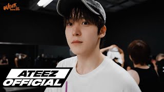 ATEEZ에이티즈  WORK Dance Practice Behind [upl. by Sullecram]