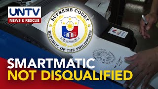 SC rules Smartmatic can still participate in future Comelec public bidding [upl. by Lisle]