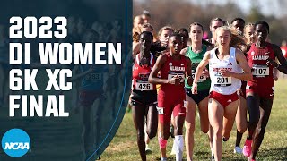 2023 NCAA DI womens NCAA cross country championship  FULL RACE [upl. by Otiragram]