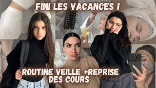 VEILLE  JOUR DE REPRISE  FINI LES VACANCES ON REPREND LE CHEMIN DE L’ÉCOLE 😩 [upl. by Jdavie]