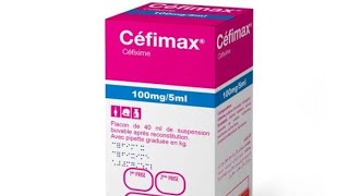 Cefixime Oroken sirop la dose journalière [upl. by Remle]