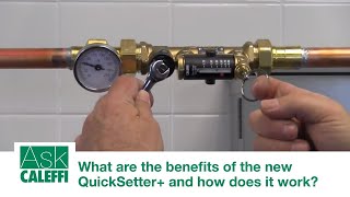 How to balance hydronic circuits and DHW recirc lines with QuickSetter [upl. by Mccready]