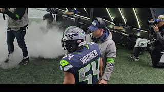 Seahawks Player Intro vs Washington Commanders [upl. by Swaine]