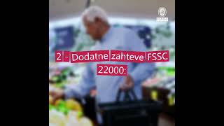 Verzija 6 standarda FSSC 22000 varnost živil na najvišji ravni [upl. by Jurgen]