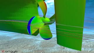 Ship Propeller Simulation with HELYX® [upl. by Meerek]