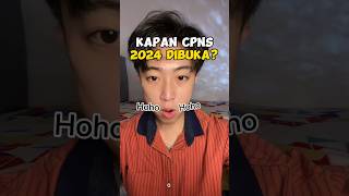 Kapan CPNS 2024 dibuka cpns cpns2024 loker bumn pemerintah makintau [upl. by Dupuy]