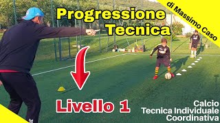 Allenamento Calcio Tecnica Individuale [upl. by Montanez]