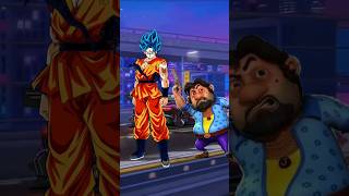 Goku vs Motu patlu😅who is the strongestviralshortsshare [upl. by Arytal]