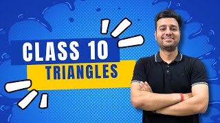 Triangles Lec 7  Class 10 MathsCBSE  202425 [upl. by Rimidalb963]