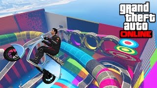 FAGGIO PARKOUR LUMOS  GTA 5 ONLINE [upl. by Mastic]