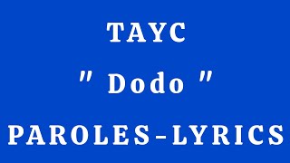 TAYC  DODO  PAROLESLYRICS [upl. by Anaic864]