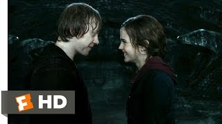 Harry Potter and the Deathly Hallows Part 2 15 Movie CLIP  Ron and Hermione Kiss 2011 HD [upl. by Ymmij489]