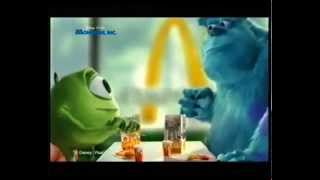 McDonalds UK Happy Meal Advert  Monsters Inc [upl. by Gherardo]