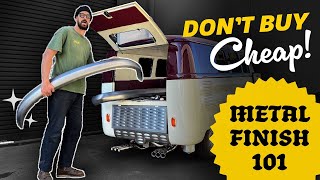 Metal Finishing 101 How to Rescue Cheap Bumpers  Chroming Prep Guide [upl. by Zebulon642]