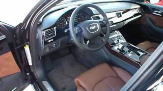 2012 Audi A8L 42 Start Up Exterior Interior Review [upl. by Alves737]