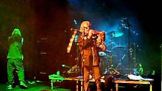 Nazareth Dan McCafferty playing Bagpipe in Berns Salonger in Stockholm Sweden 2710 2011 [upl. by Odnuges913]