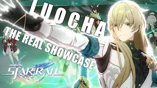 LUOCHA IS A GOD Build amp Showcase Honkai Star Rail [upl. by Omlesna326]