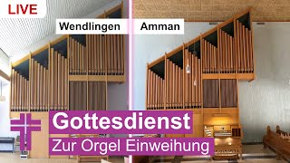 Gottesdienst zur Einweihung der Orgel aus der Johanneskirche  121123 • 16 Uhr [upl. by Erich]