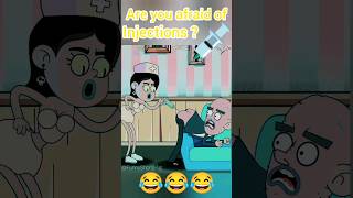 Injections shortvideo funny comedy viral anime animation cartoon short shorts [upl. by Ennayar]