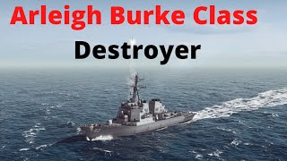 Arleigh Burke Class Destroyer Gameplay  Cold Waters Dotmod [upl. by Vittorio]