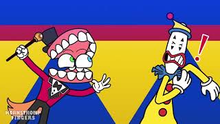 CAINES EVIL TWIN SISTER The Amazing Digital Circus Animation [upl. by Haidadej608]