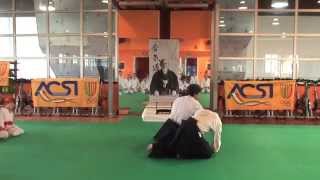 MATSUOKA SENSEI AIKIDO  ITALIA 2014  ASAHI  ACSI [upl. by Rossy]