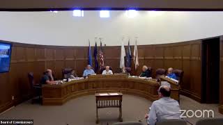 Gratiot County Board of Commissioners Meeting 91724 [upl. by Nwahsd]