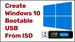 Rufus  How to Create Windows 10 Bootable USB From ISO  Rufus Windows 10  Updated 2019 [upl. by Hedgcock692]