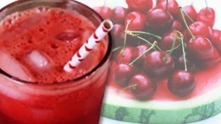 Watermelon Cherry Spritzer Recipe [upl. by Donnie]