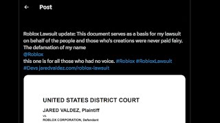 roblox and lawsuits [upl. by Pazice]