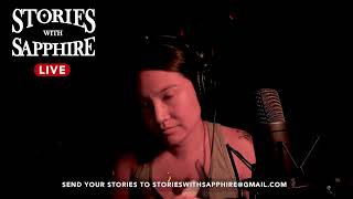 Little passenger and more spooky stories  Stories With Sapphire LIVE  Scary Story Time [upl. by Rein]