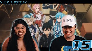 SAO TEAM ASSEMBLE Sword Art Online Season 2 Episode 15 Reaction [upl. by Boote]