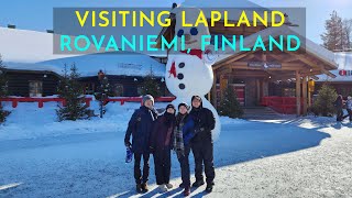 Visiting Rovaniemi Finland rovaniemi finland apukka ounasvaarachalet [upl. by Ainessey]