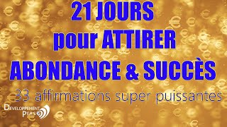 33 affirmations puissantes pour attirer labondance et le succès [upl. by Chabot]