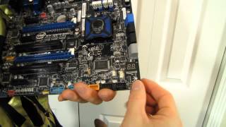 Intel DZ77RE75K Extreme Series Z77 SLI Gaming Motherboard Unboxing amp First Look Linus Tech Tips [upl. by Arlena694]