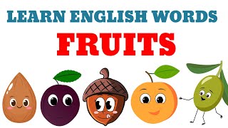 Fruits part 3 l preschool l Learn English Words spelling video For kidsampToddlers l [upl. by Trainer444]