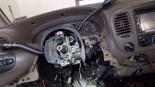 19972003 F150 Expedition Steering Column Removal and Replace [upl. by Shelia398]