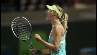 Sharapova vs Bouchard ● 2013 Miami R2 Highlights [upl. by Maeve]