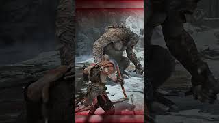 Kratos Vs An Ogre godofwar Kratos GamingShorts GodOfWar2018 [upl. by Oisacin]