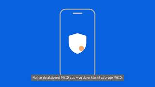 GUIDE MitID app DK [upl. by Dygal]