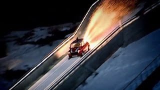 Mini Ski Jump  Top Gear Winter Olympics  Part 2 [upl. by Ahsenwahs543]