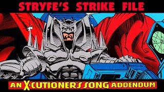 STRYFES STRIKE FILE  An XCUTIONERS SONG Addendum [upl. by Feinleib]