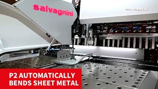 Salvagnini panel bending P2 panel bender has almost no limits [upl. by Asertal]