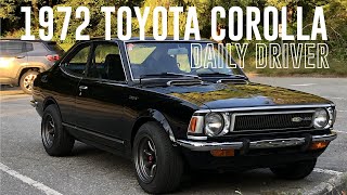 1972 Toyota Corolla Creating a Daily Driver [upl. by Iy507]