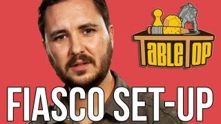 TableTop  Fiasco SetUp [upl. by Ahsenyt761]