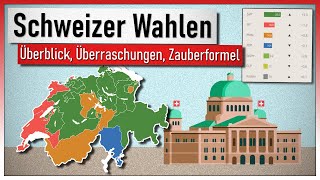 Die Schweiz hat gewählt  Ergebnisse Überraschungen Zauberformel [upl. by Hillell]